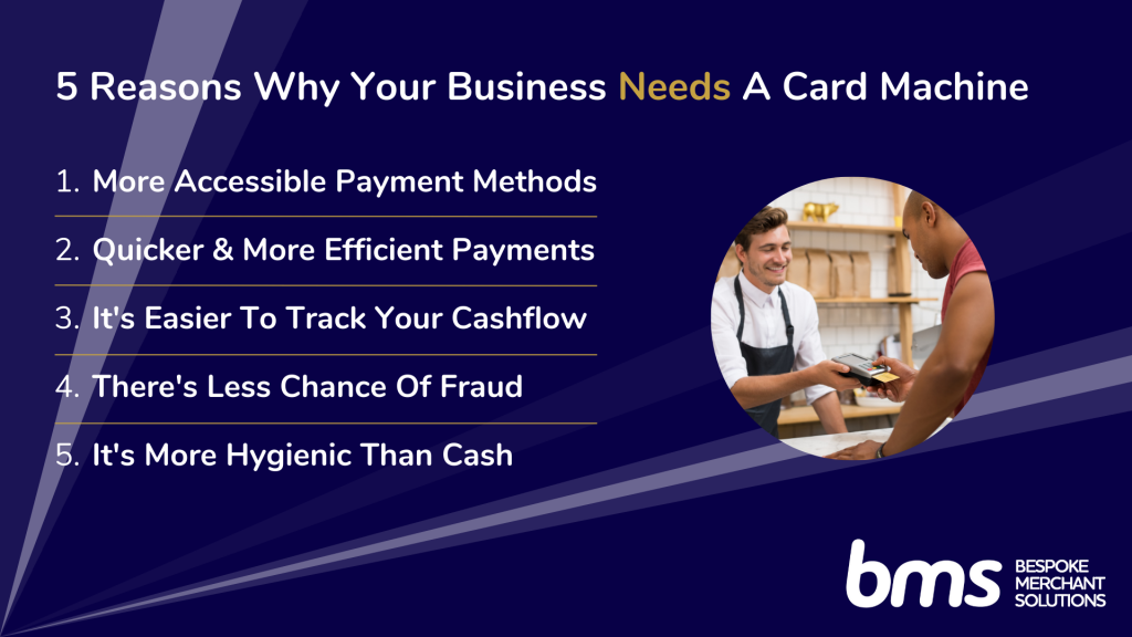 5 reasons your business needs a card machine