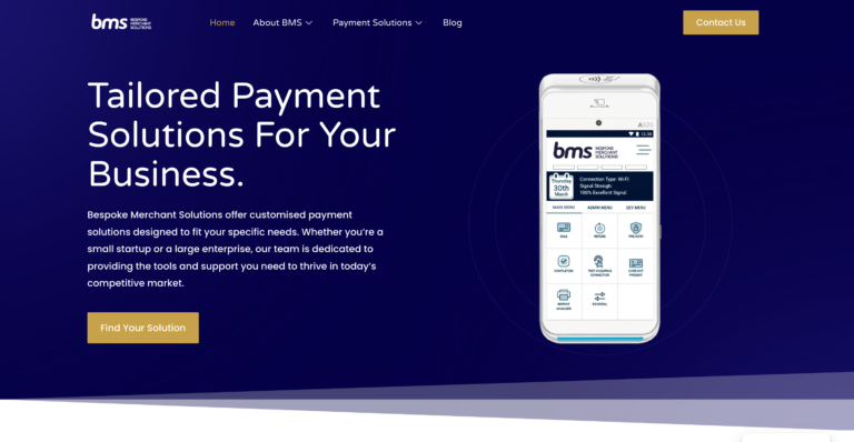 new bespoke merchant solutions website feature image